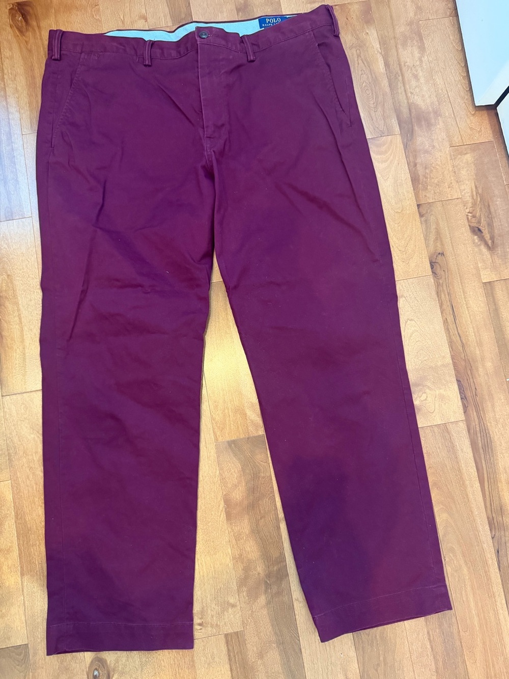 Polo by Ralph Lauren Men's Deep Wine Chino Pants